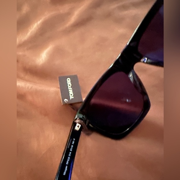 TOM Ford Morgan Square Black TF 513 57MM Unisex Sunglasses NWT